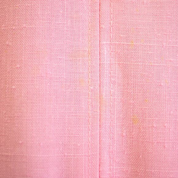 Vintage 80s  Pink Sleeveless Dress Size Medium - Picture 8 of 8